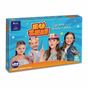 Jogo Eu Sei Com 180 Cartas 1183 - Nig Brinquedos
