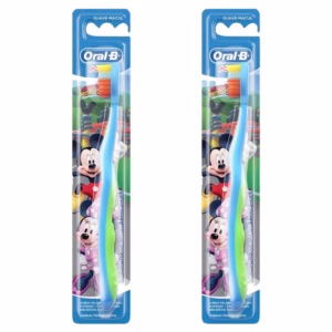Kit 2 Escova Dental Infantil Oral-b Stages Mickey