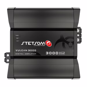 Módulo Amplificador Stetsom Vulcan 3000 1 Canal 3000W RMS 2 Ohms