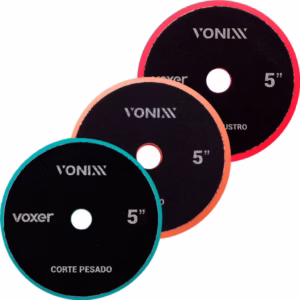 Kit Boinas De Espuma 5'' Corte Refino Super Lustro Vonixx Polimento Automotivo