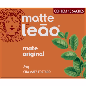 Chá Matte Leão Original 24g em Sachês - 15 Unidades