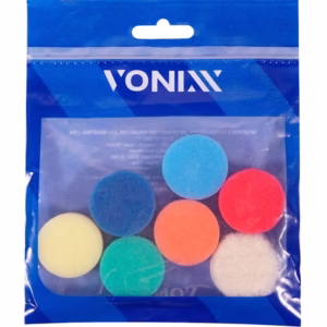 Kit Boinas De Espuma E Lã 1 Polegada Para Polimento Automotivo Vonixx