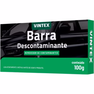 Clay Bar Vintex Barra Descontaminante Limpadora 100g