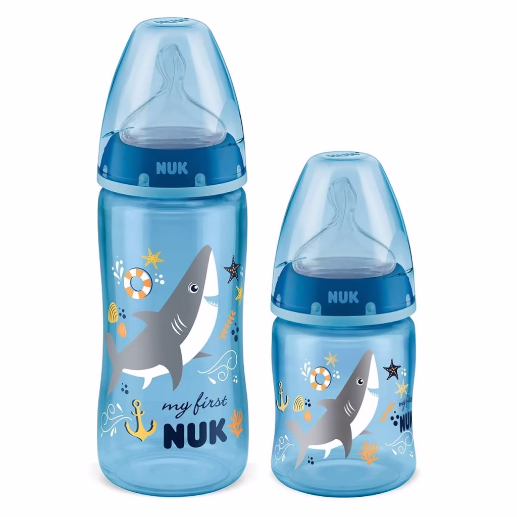 Kit 2 Mamadeiras My First Choice 150/300ml Azul - Nuk
