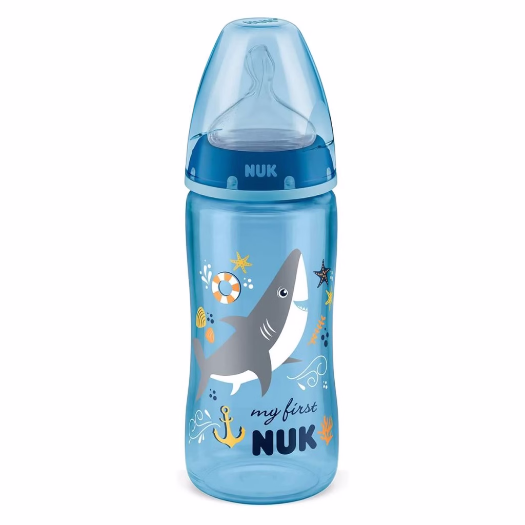 Kit 2 Mamadeiras My First Choice 150/300ml Azul - Nuk - Imagem 2