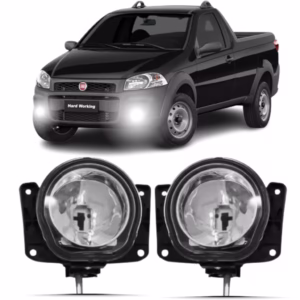 Par Farol Milha Fiat Strada Working 2014 2015 2016 2017
