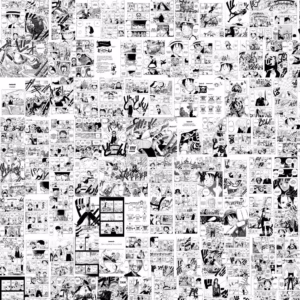 Papel De Parede Adesivo Lavável Quarto Mangá Naruto Anime e One Piece