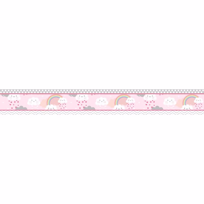 Faixa Decorativa Infantil Chuva de Bênçãos Quarto - Imagem 2