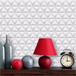 Papel de Parede Geométrico 3D Triângulos