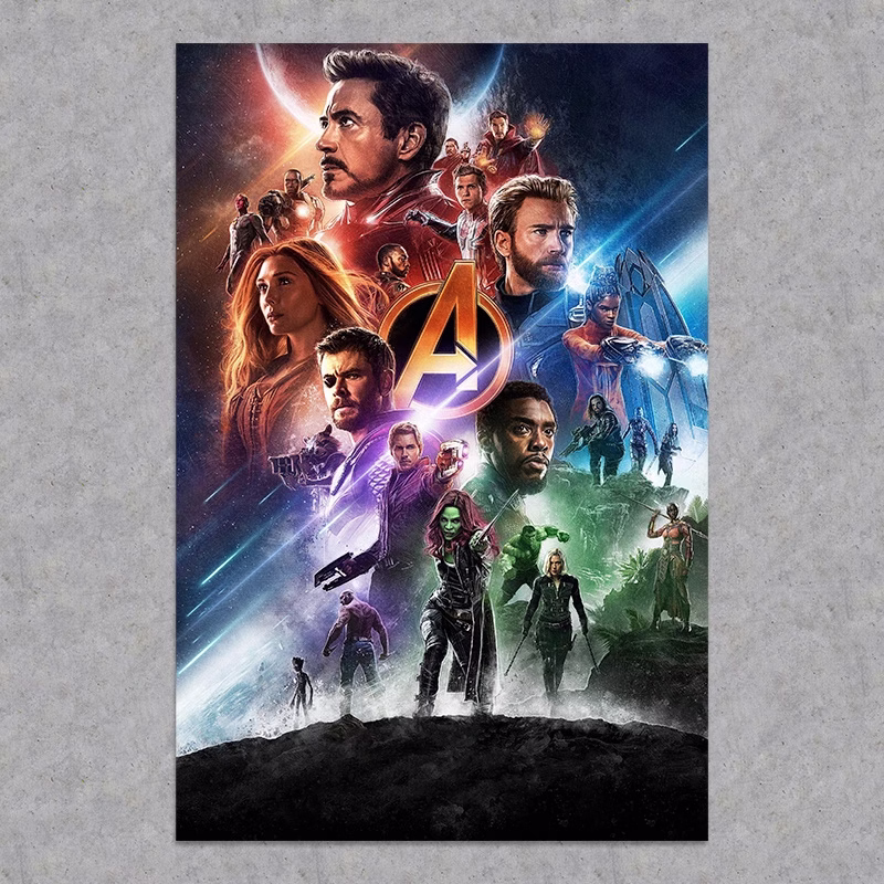 Placa Decorativas Vingadores Ultimato 30x20