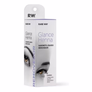 Sabonete Gel Removedor de Henna 20ml Glance Rare Way