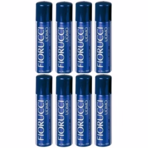 Fiorucci Kit Desodorante Aerosol Uomo (8 Unidades) Promocao