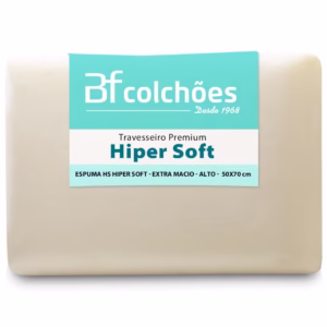 Travesseiro Ortopédico Espuma Especial HiperSoft Macio 50x70 BF Colchões