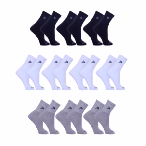 Kit 10 Pares Meias Cano Longo Algodão Masculina Dorbe Original Meia Comprida Masculino Alta Confortável Qualidade