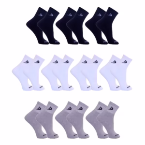 Kit 10 Pares Meias Cano Curto Algodão Masculina Dorbe Original Meia Curta Masculino Qualidade
