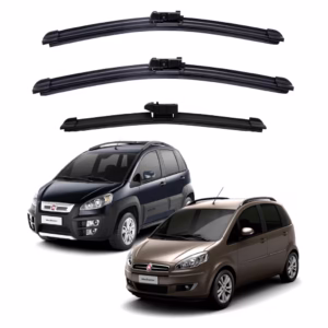 Kit Palheta Limpador Para-brisa e traseira - Fiat Idea e Idea Adventure 2011 até 2013