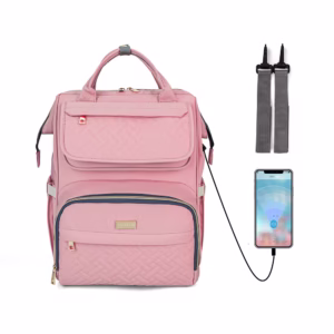 Mochila Maternidade Lequeen Bebê Passeio Viagem Térmica Menino Menina