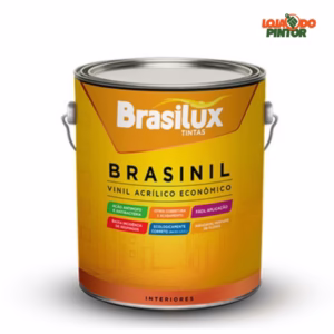 Tinta Látex Branco Neve Econômica Para Parede 3,6L Brasilux