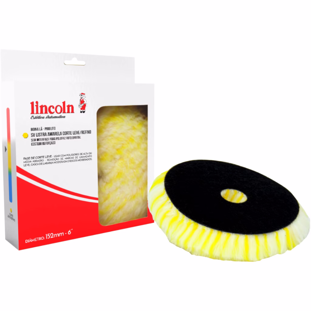 Boina Pirulito Lã Corte Leve Refino Sem Interface 6'' Lincoln