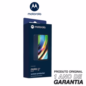 Película De Vidro Moto G9 Plus Motorola Original Antibacteriana