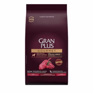Ração GranPlus Gourmet Cães Adultos Porte Médio e Grande Ovelha e Arroz 3kg