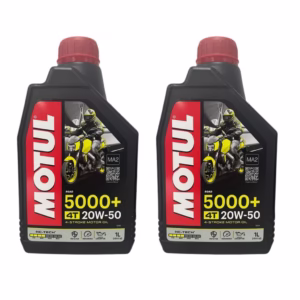 2 Óleos Motul 5000 4t 20w50 Hc-tech Semissintético 2 Litros