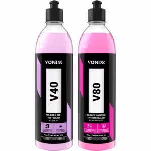Kit V40 Polidor 4 Em 1 + V80 Selante Sintético 500ml Vonixx