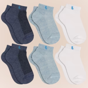 Kit Com 6 Pares De Meias Infantil Lupo Kids Original Para Menino E Menina Até Tam. 35