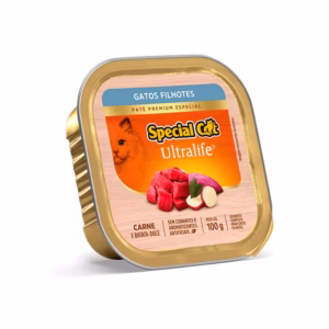 Racao Special Cat Pate Gatos Filhotes Carne 100g