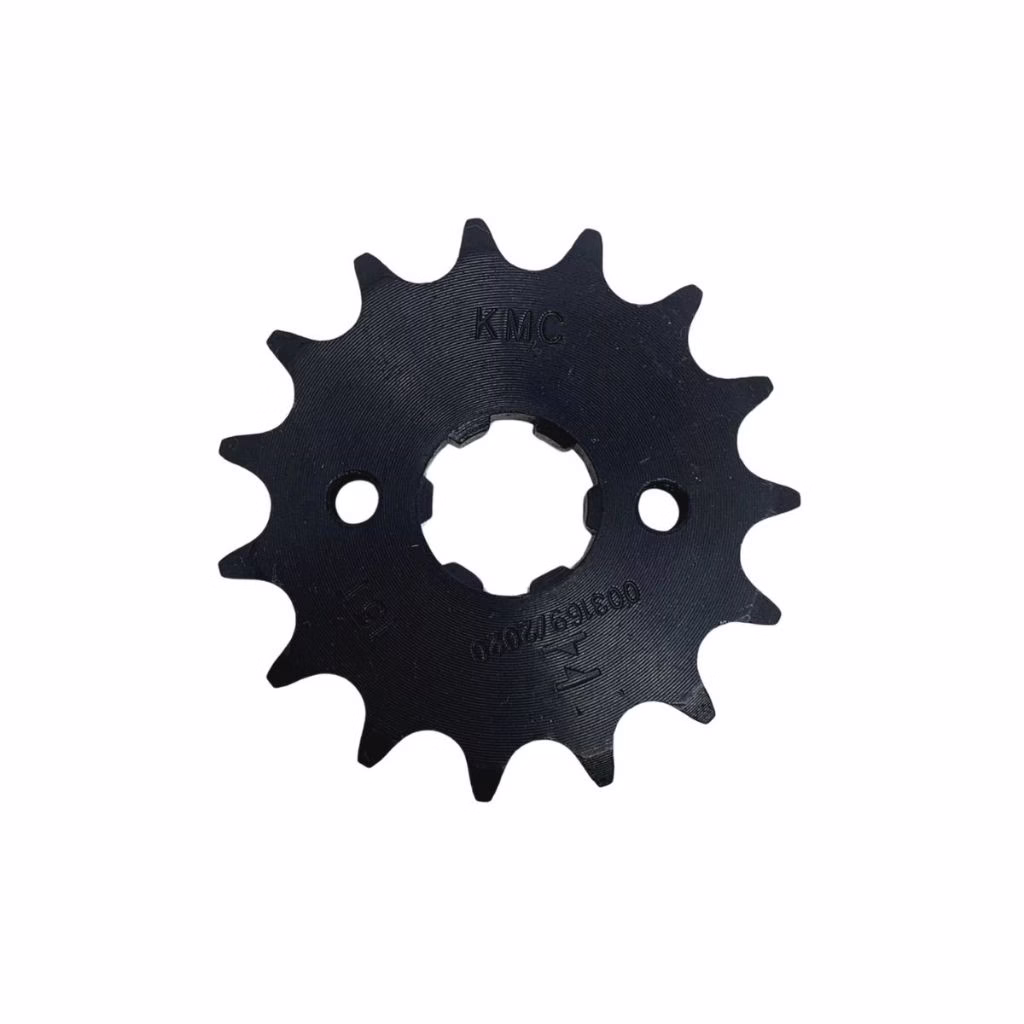 Kit Relação Cg Titan 150/fan 150 Todos os anos Kmc C/Retentor - 80465 Coroa/Pinhão/Corrente Em Aço - Imagem 2