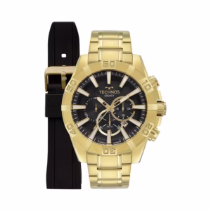Relogio Technos Legacy Troca Pulseira Dourado Os2aajac/4p