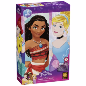 Puzzle 100 peças Princesas