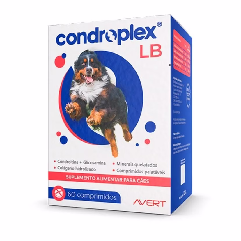 Condroplex Lb Suplemento Para Cães C/ 60 Comprimidos - Avert - Imagem 2