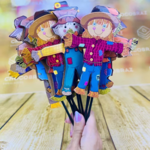 10~70  TAG TOPO GRANDE NO PALITO ESPANTALHO PARA FESTA JUNINA - FESTA DE SÃOJOÃO COD 61.6//