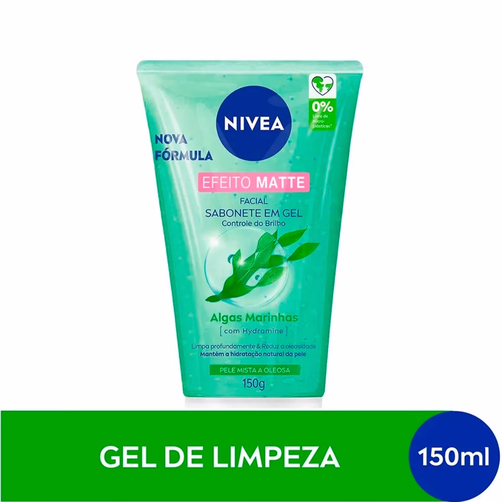 Sabonete Em Gel Controle De Brilho Efeito Matte 150ml Nivea