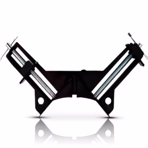 Grampo Sargento Angular Canto 90 Graus Abertura 75mm Cantoneira Marcenaria em Aço Profissional