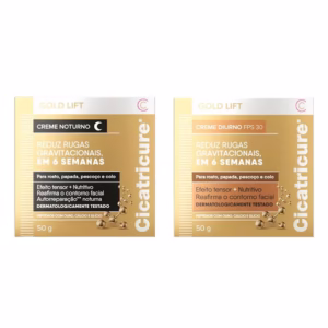 Kit Creme Cicatricure Gold Lift Diurno Fps30 + Noturno 50g - 2 Itens