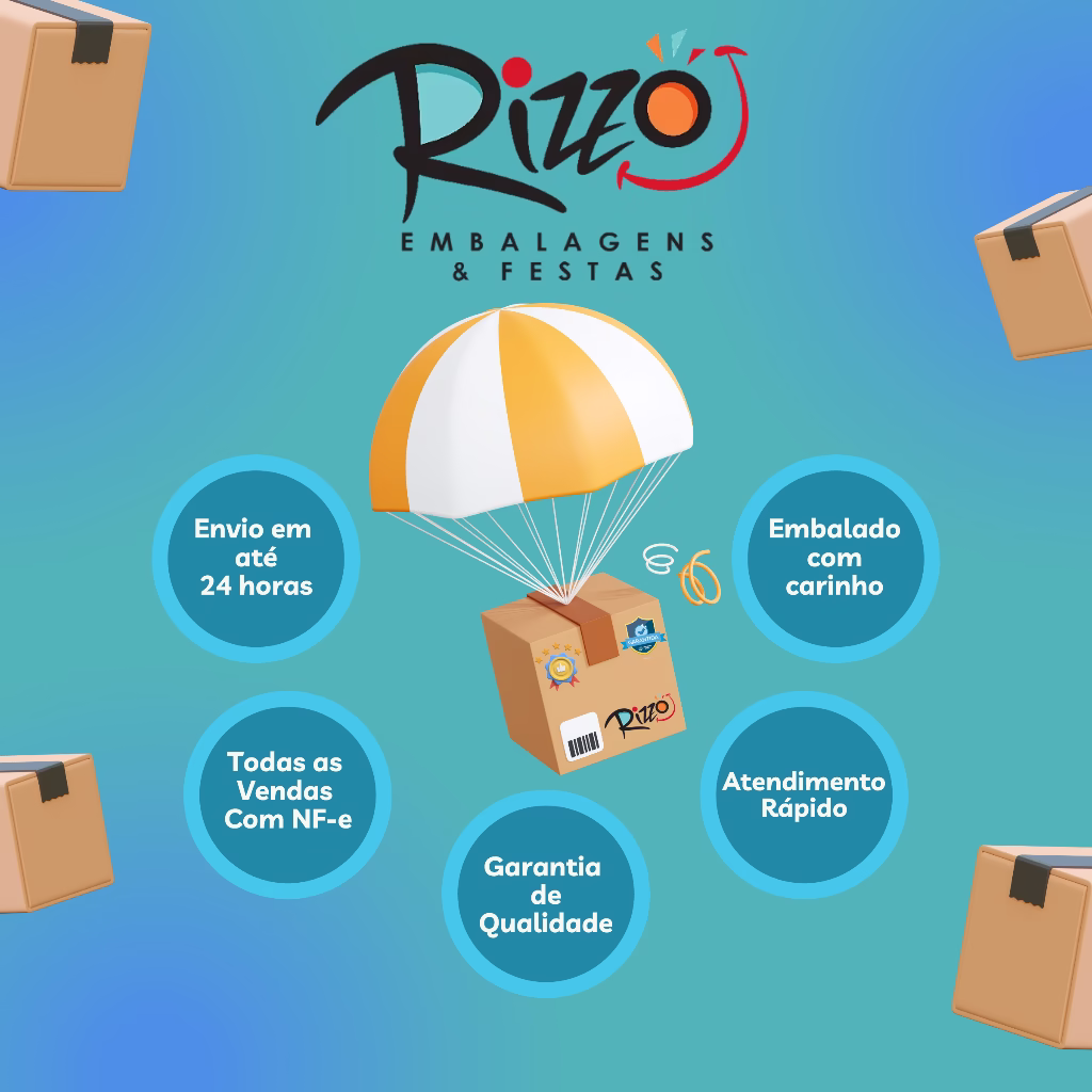 Saco Transparente C/ Aba Adesiva 6,5x13cm - 100 Un - Rizzo - Imagem 2