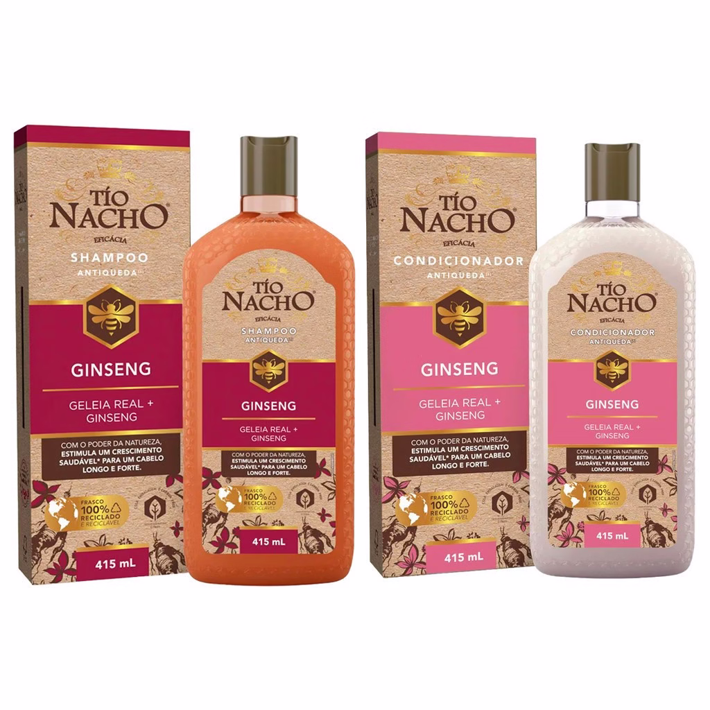 Kit Shampoo + Condicionador Tio Nacho 415ml - 2 Itens - Imagem 2