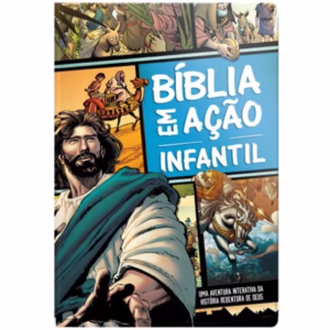 Bíblia em Ação Infantil - História Bíblica em Quadrinhos - Capa Dura