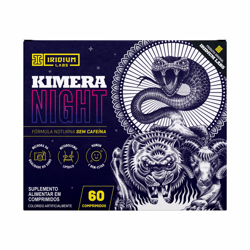 Kimera Night Pré Treino Noturno 60 Comps - Iridium Labs