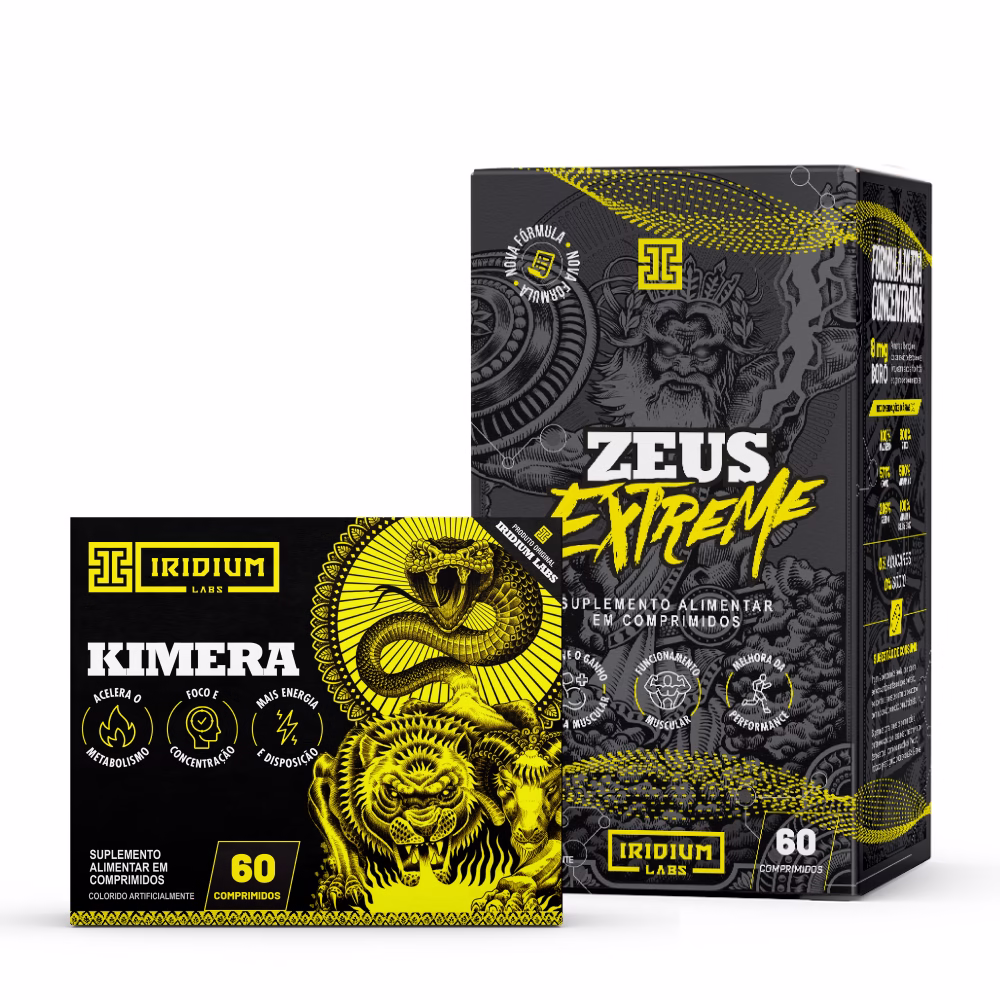 Kit Termogênico Kimera Thermo + Zeus Extreme Iridium Labs