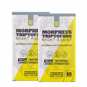 Kit 2x L-Triptofano Morpheus 860mg - 60 cáps Iridium Labs