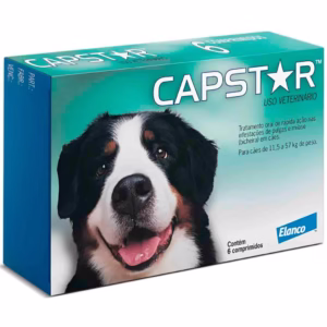 Capstar Caes 11,5 a 57 kg (57 mg) - Caixa com 06 Comprimidos