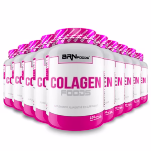 Kit 10x Colágeno Colagen Foods 100 Caps - BRNFOODS