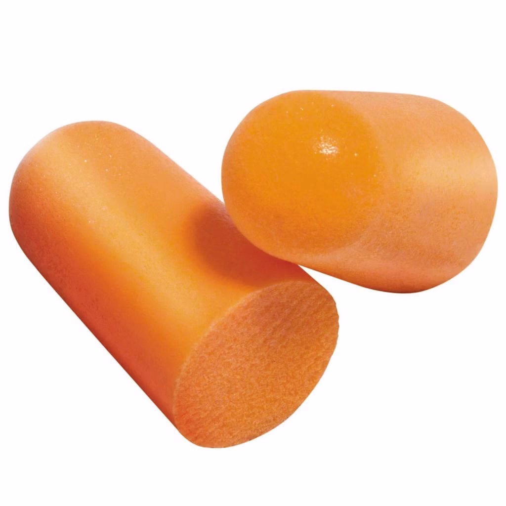 Protetor Auricular 3M Espuma Ouvidos Abafador Laranja - Imagem 2