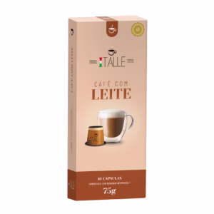 Café com leite Capsula Nespresso 10 Capsulas Café Italle