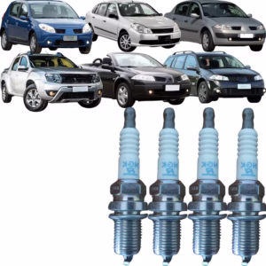 Jogo Velas Original NGK Livina Duster Fluence Logan Sandero