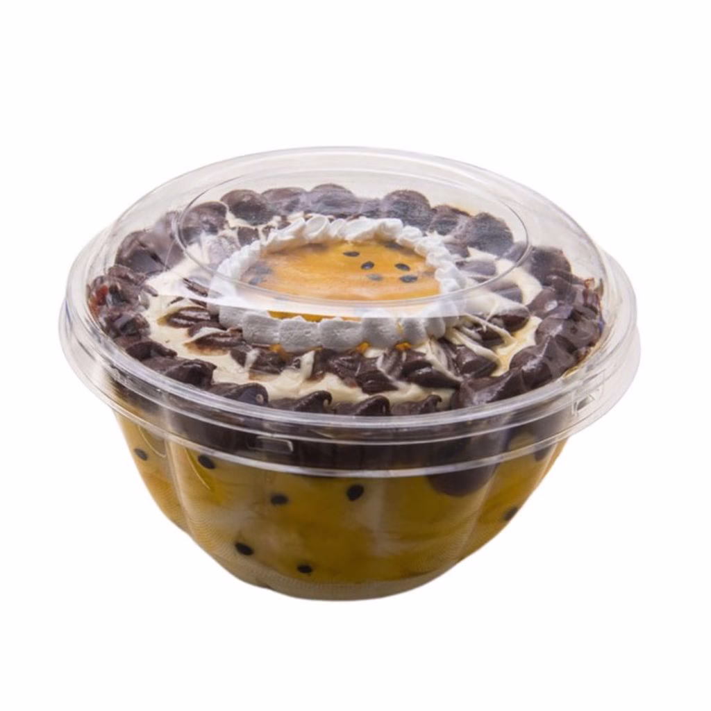 10~50 Pote Alto com Tampa Mousses Bolos Paves Sobremesas Galvanotek G683 1400ml - Imagem 2