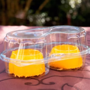 10~50 Embalagem 2 Doces 2 Cupcake Muffin 2 Bolinho 2 salgados  Galvanotek G14 (16x9,5x6,5 cm)